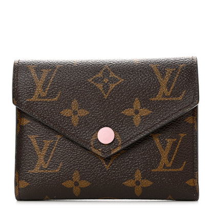 Louis Vuitton Monogram Victorine Wallet Rose Ballerine 1 of 9