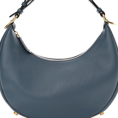 Fendi Vitello Grace Matte Small Fendigraphy Hobo Bag Mirto 8 of 12