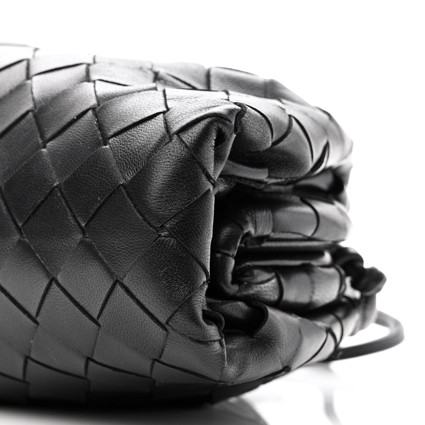 Nappa Intrecciato The Mini Pouch Black