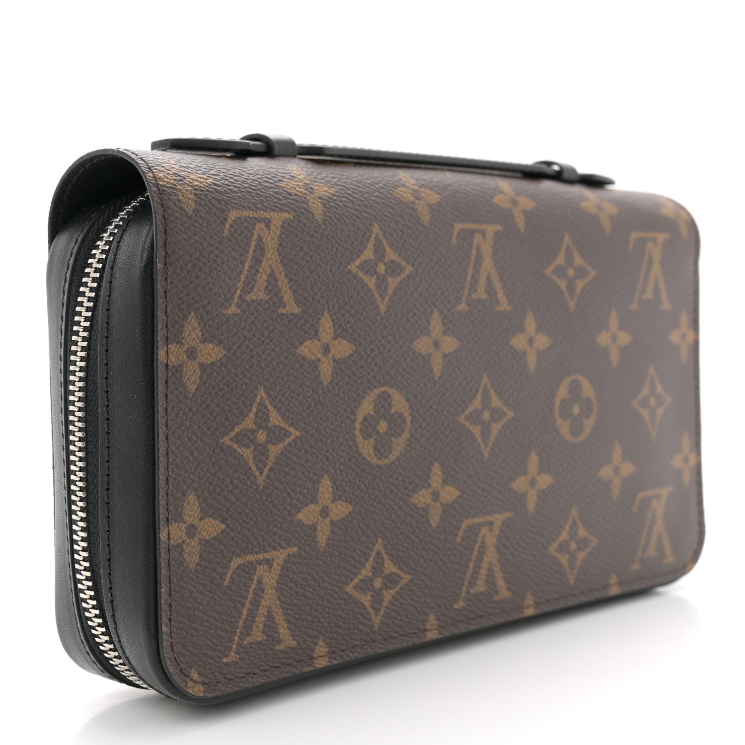 Louis Vuitton Monogram Macassar Zippy XL Wallet 3 of 7