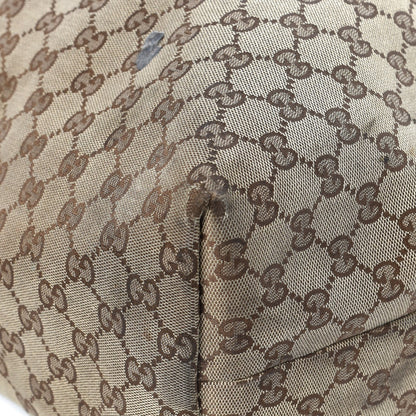 Gucci Monogram Patent Trim Tote Black 11 of 14