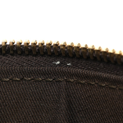Gucci Monogram Jolicoeur Pochette Brown 11 of 13