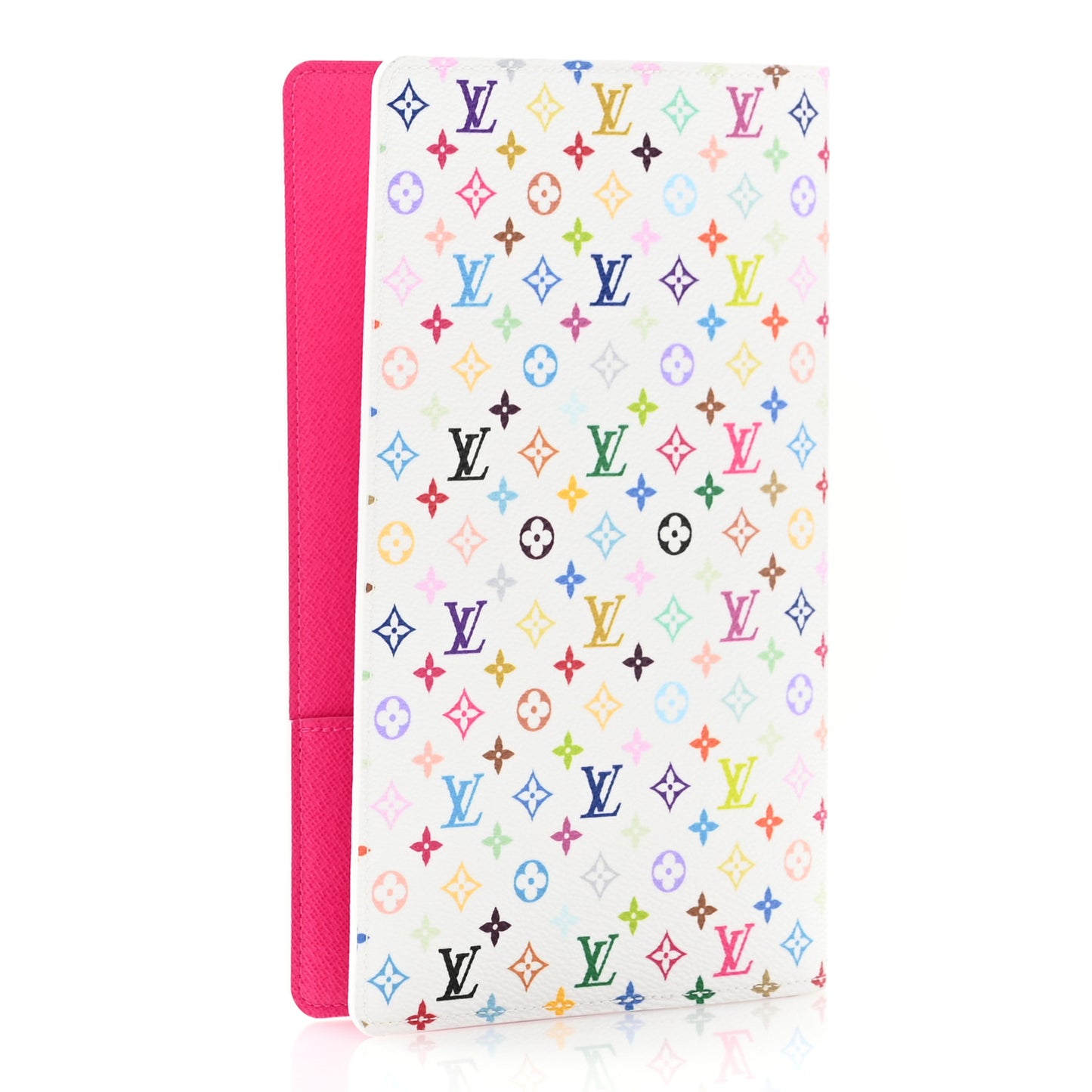 LV X TM Monogram Multicolor Emily Notebook Cover MM White