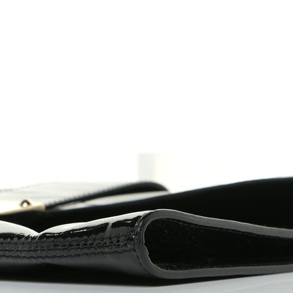 Jimmy Choo Patent Rivera Clutch Black 10 of 14