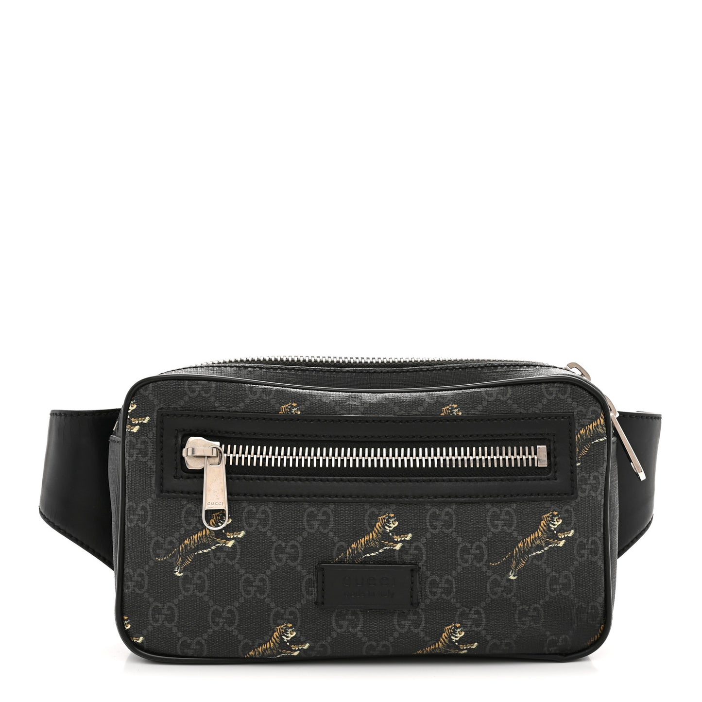 Soft GG Supreme Monogram Tigers Belt Bag Black Multicolor