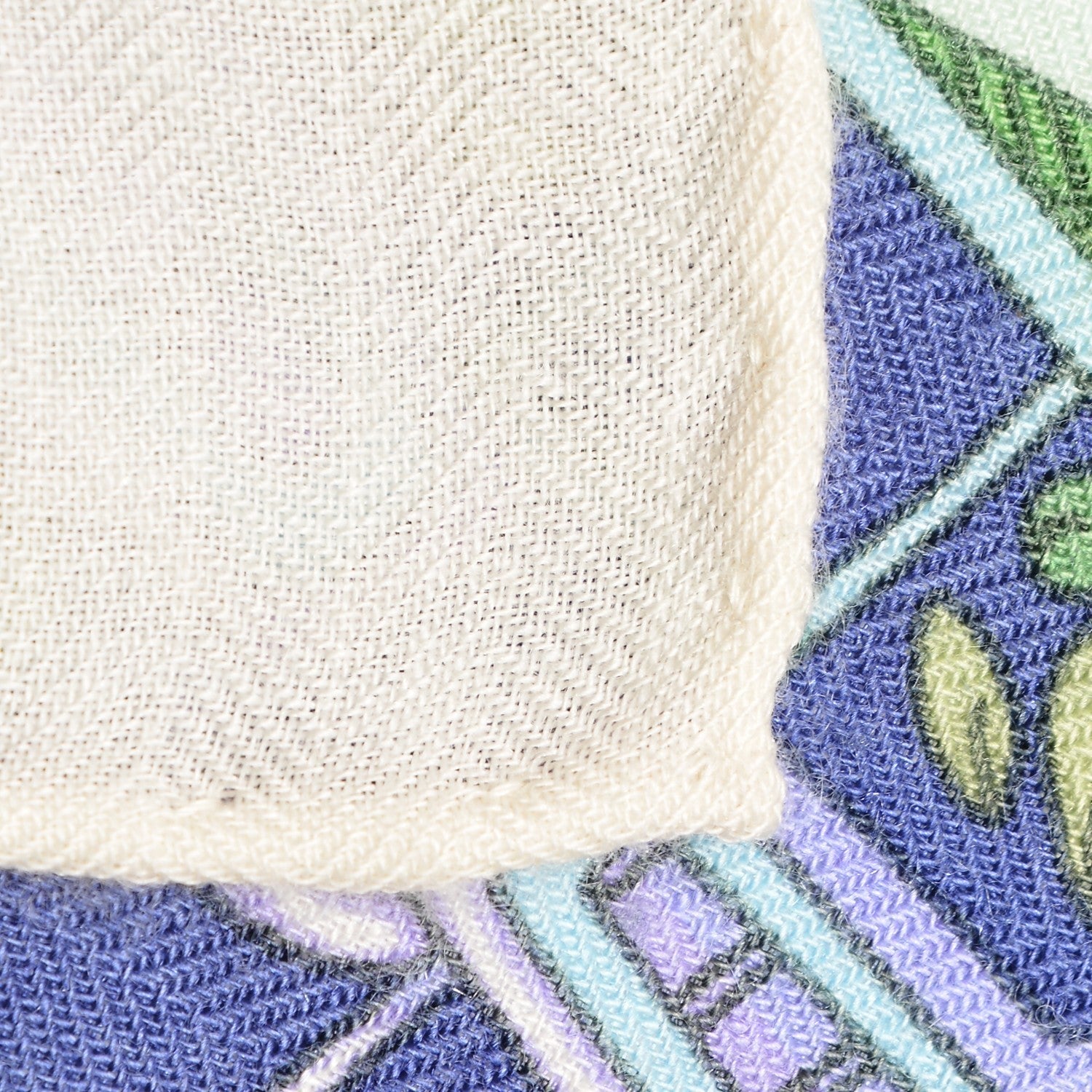 Hermes Cashmere Silk Le Songe De La Licorne Shawl 140 6 of 7