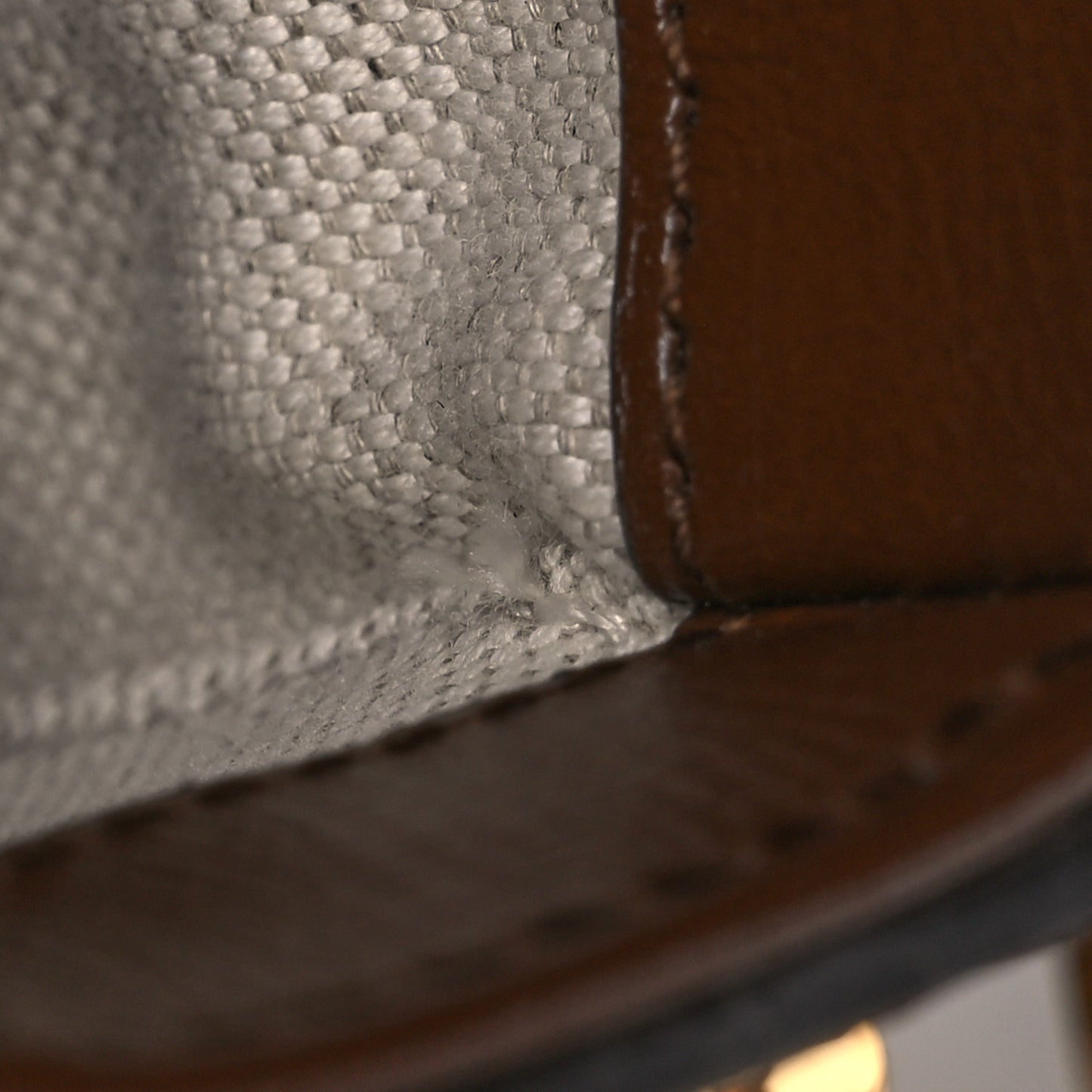 GG Supreme Monogram Web Mini Horsebit 1955 Shoulder Bag Beige Brown Sugar