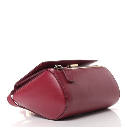 Givenchy Textured Calfskin Mini Pandora Box Crossbody Bag Magenta 4 of 10