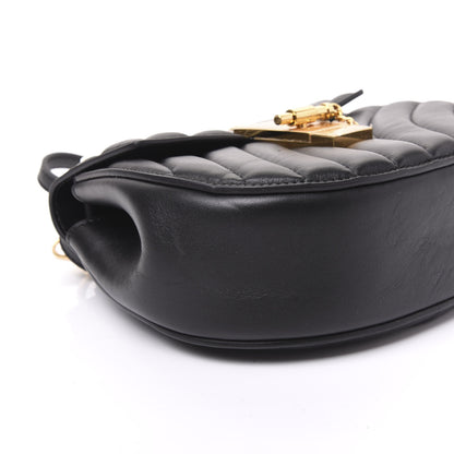 Chloe Calfskin Quilted Mini Drew Bijou Shoulder Bag Black 5 of 8