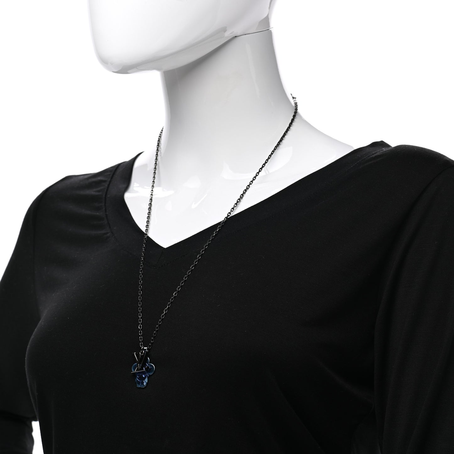 Sound DJ Vivienne Pendant Necklace Blue