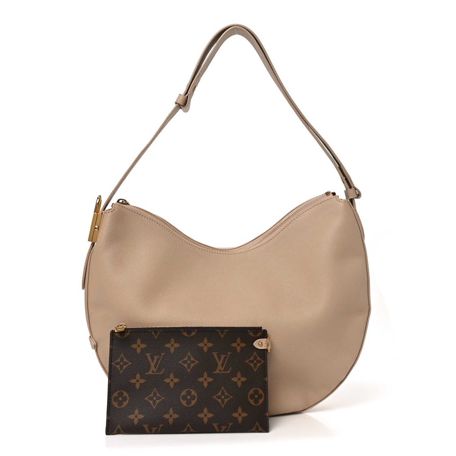 Louis Vuitton Calfskin Low Key Cookie MM Walnut 3 of 10