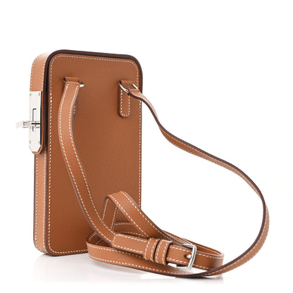 Hermes Epsom Hac A Box Phone Case Gold 3 of 10