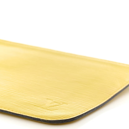 Louis Vuitton Epi Neverfull Pochette MM GM Pistache 9 of 13