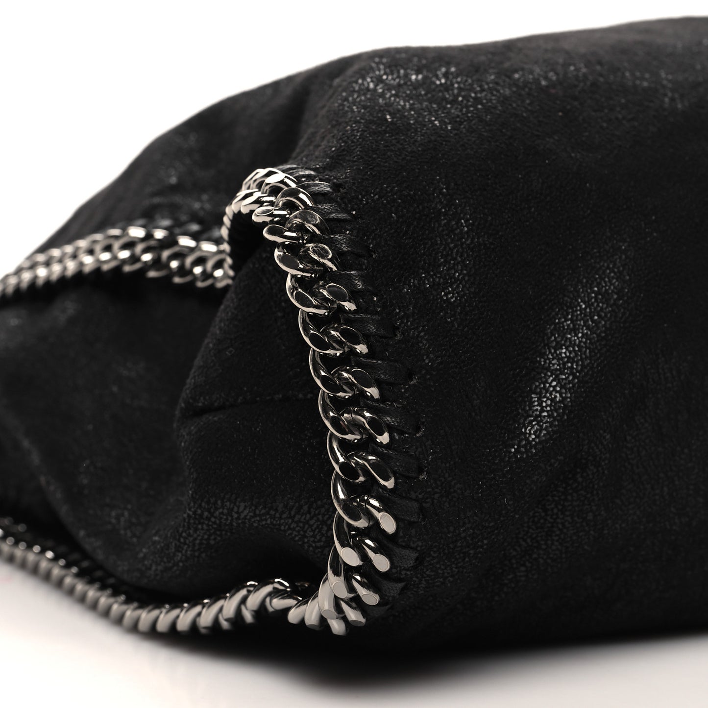 Shaggy Deer Small Falabella Tote Black