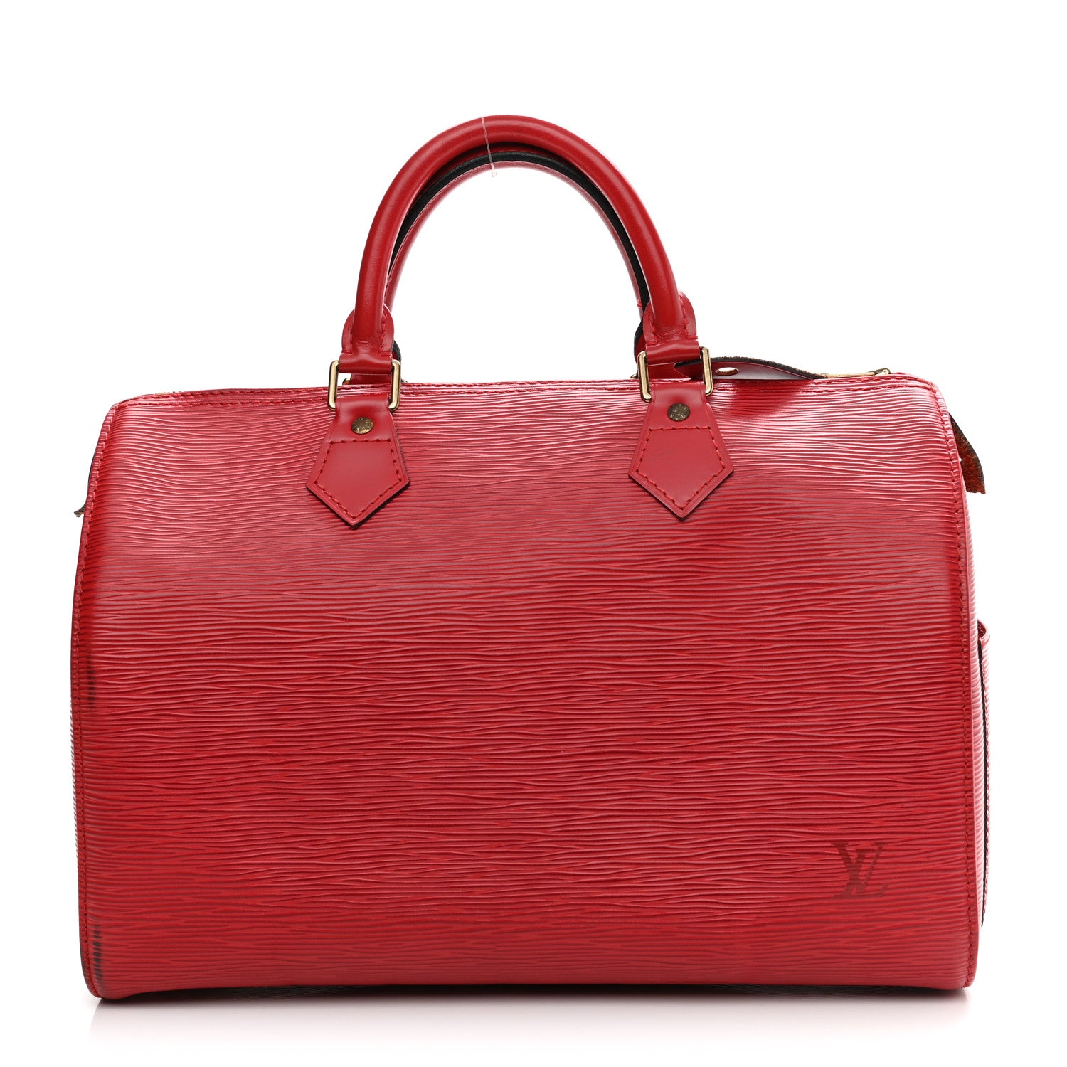 Louis Vuitton Epi Speedy 30 Castillan Red 1 of 18