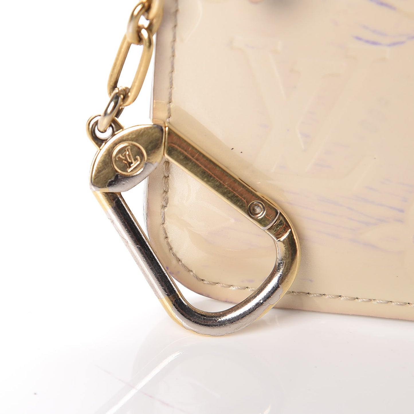 Vernis Key Pouch Perle