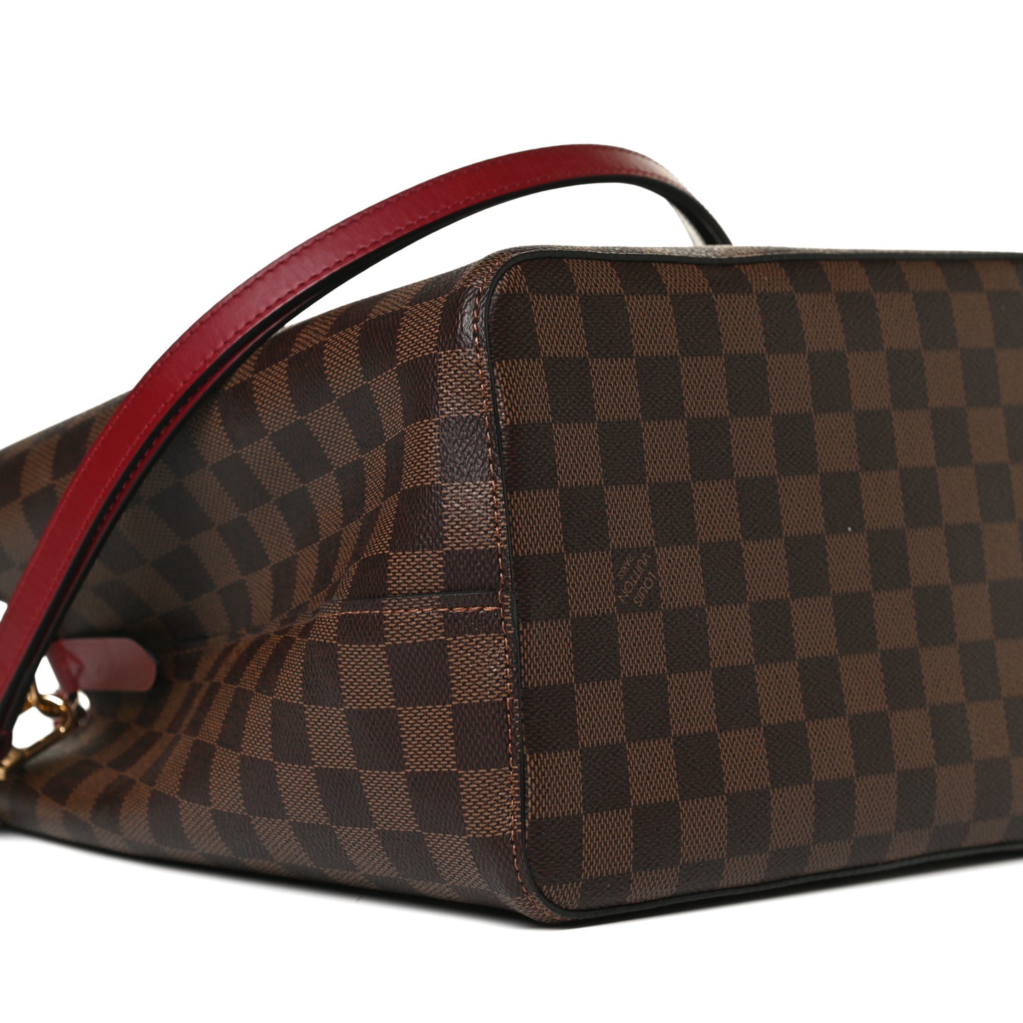 Damier Ebene Neonoe MM Cherry Berry