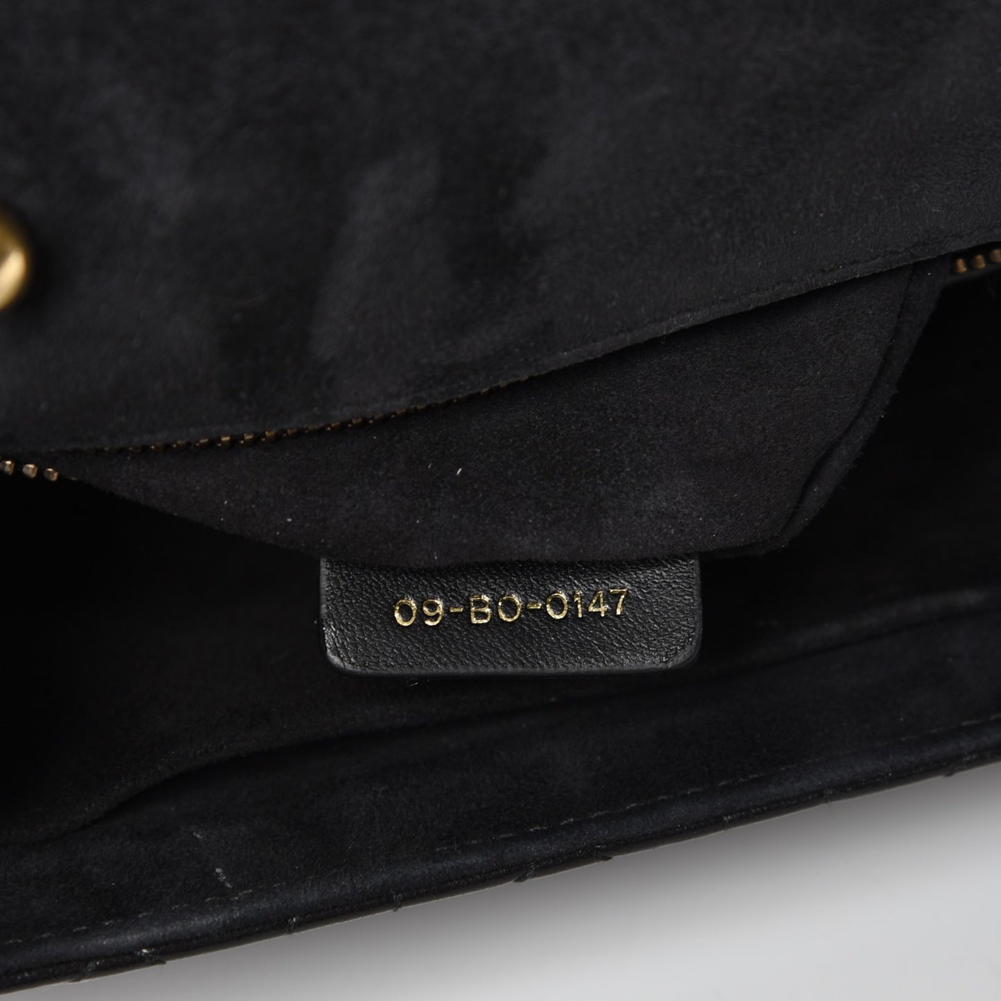 Lambskin Cannage Large Dioraddict Flap Bohemian Strap Black