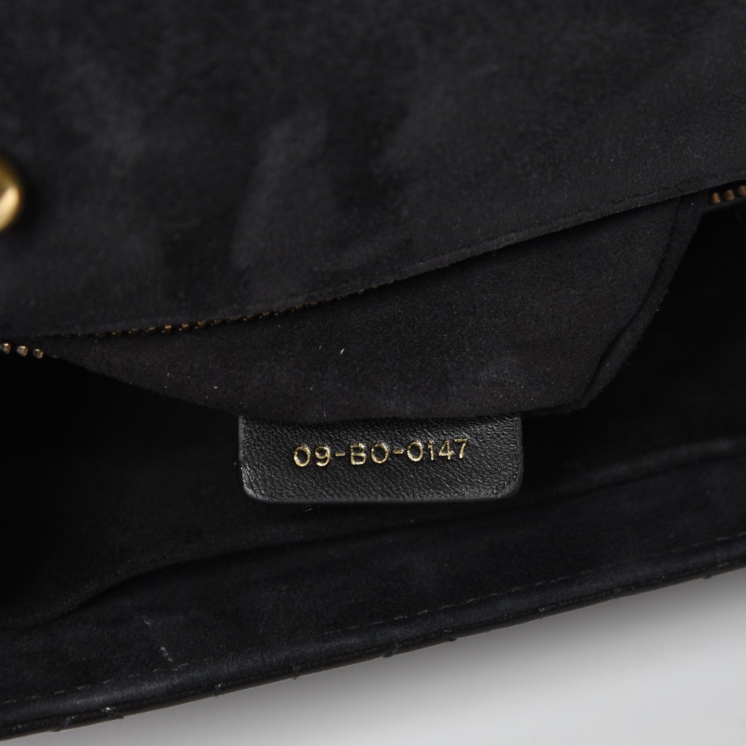 Christian Dior Lambskin Cannage Large Dioraddict Flap Bohemian Strap Black 13 of 23