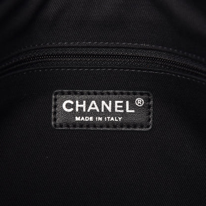 Chanel Caviar Quilted CC Timeless Soft Tote Black 6 of 11