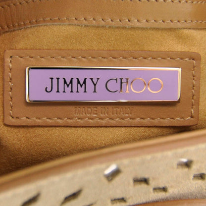 Jimmy Choo Suede Torquay Beige Silver 6 of 8