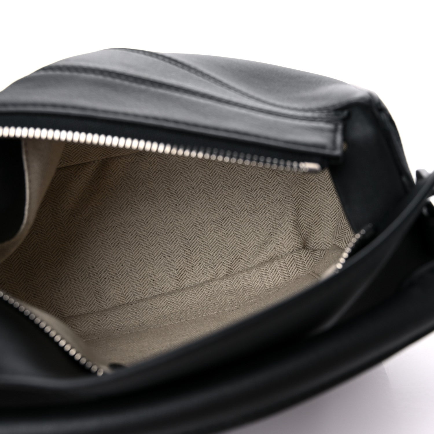 Loewe Calfskin Small Puzzle Bag Black 5 of 11
