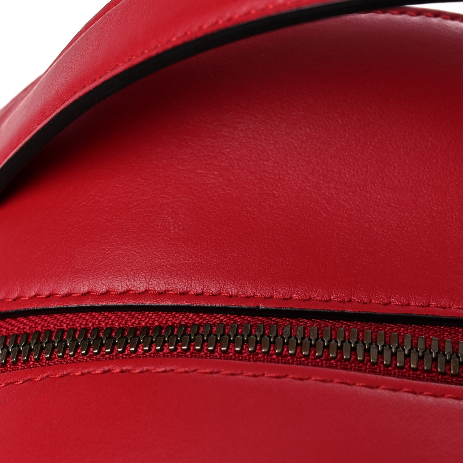 Gucci Calfskin Matelasse GG Marmont Dome Backpack Hibiscus Red 15 of 15