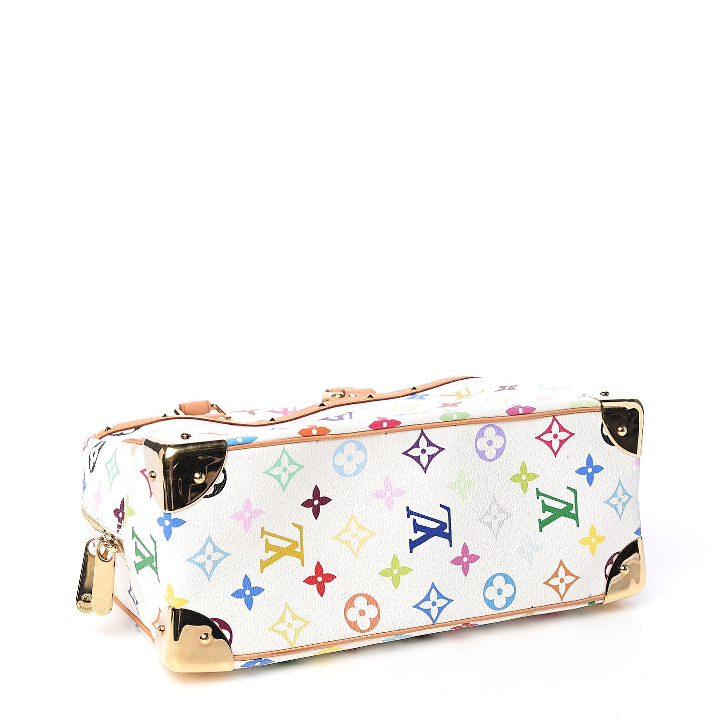 Monogram Multicolor Trouville White