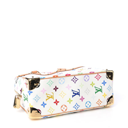 Louis Vuitton Monogram Multicolor Trouville White 3 of 11