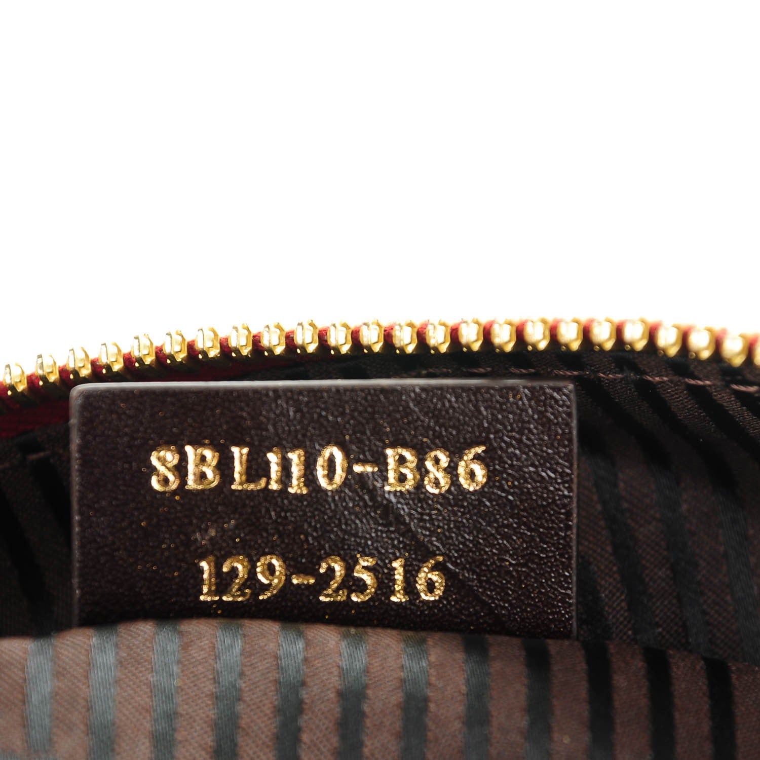 Fendi Vitello Capra Alabama Colorblock Large Chameleon Tote Ciliegia Bordeaux Ruby 7 of 9