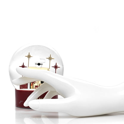 Chanel Glass N°5 Perfume Bottle Snow Globe Red 2 of 7