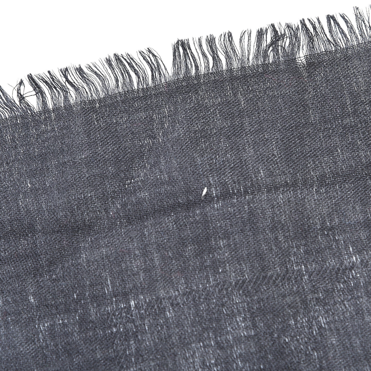 Wool Silk GG Monogram Ghili Shawl Black
