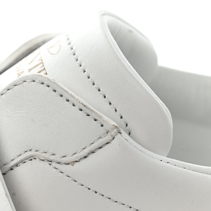 Valentino Garavani Calfskin Mens V Punk Low Top Sneakers 40 White 11 of 15