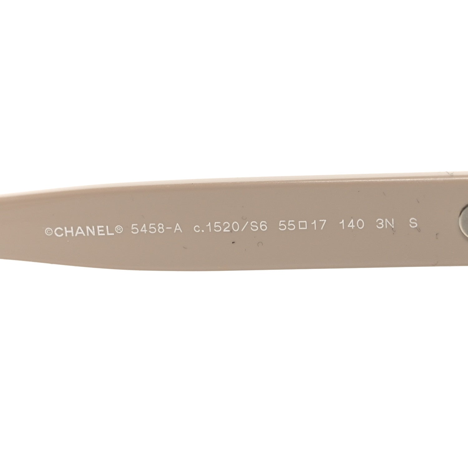 Chanel Acetate Pantos Logo Sunglasses 5458-A Beige 5 of 7