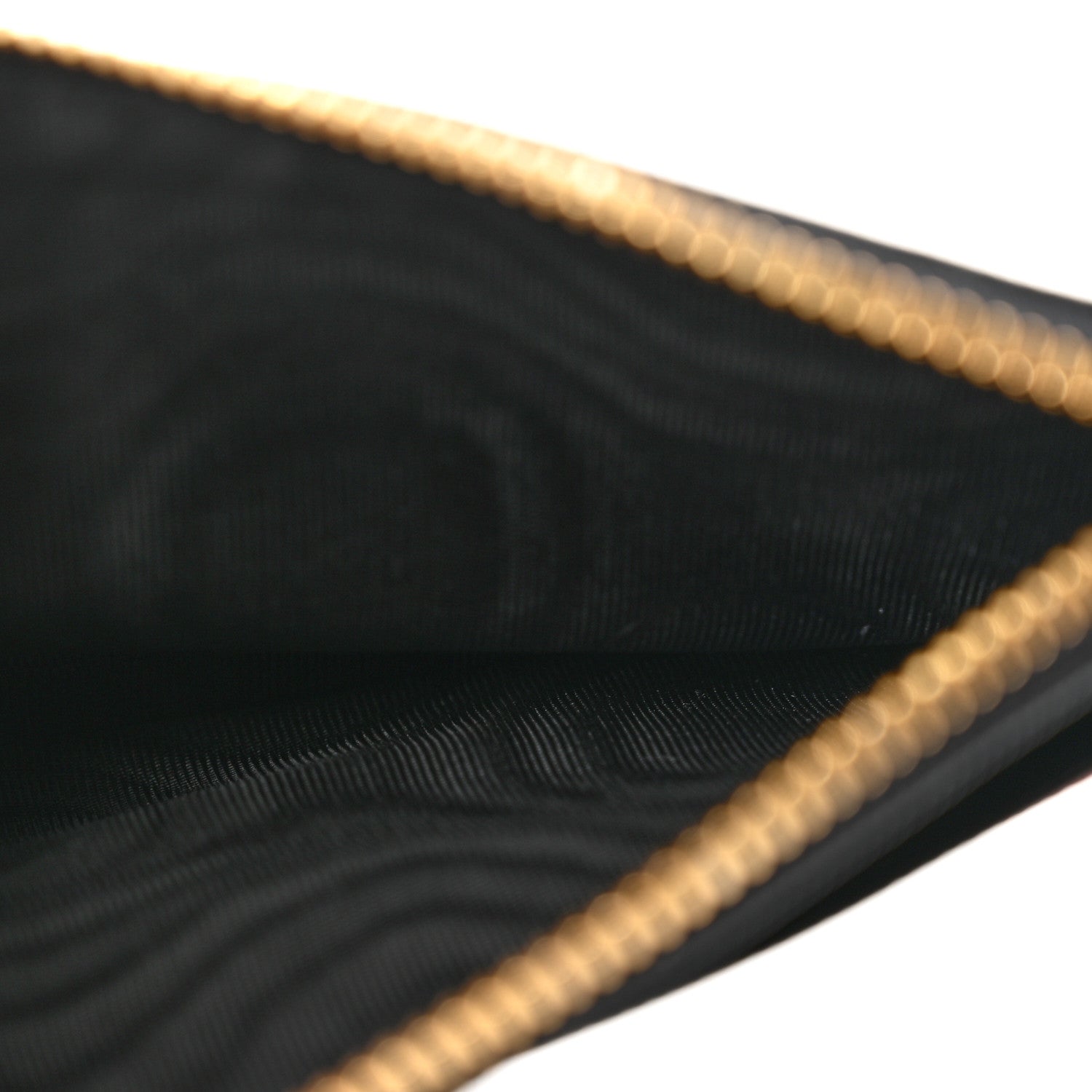Prada Vitello Move Zip Top Card Holder Black Lacca 5 of 6