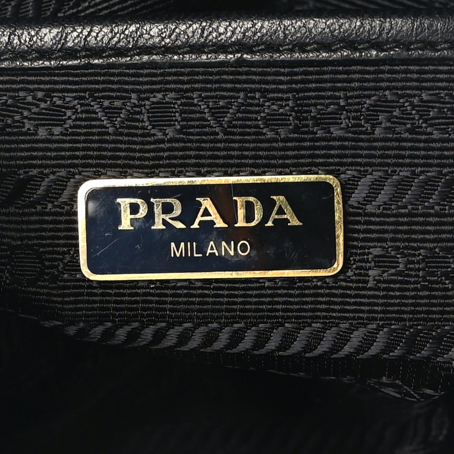 Nappa Gaufre Camera Bag Black