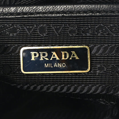 Prada Nappa Gaufre Camera Bag Black 6 of 8