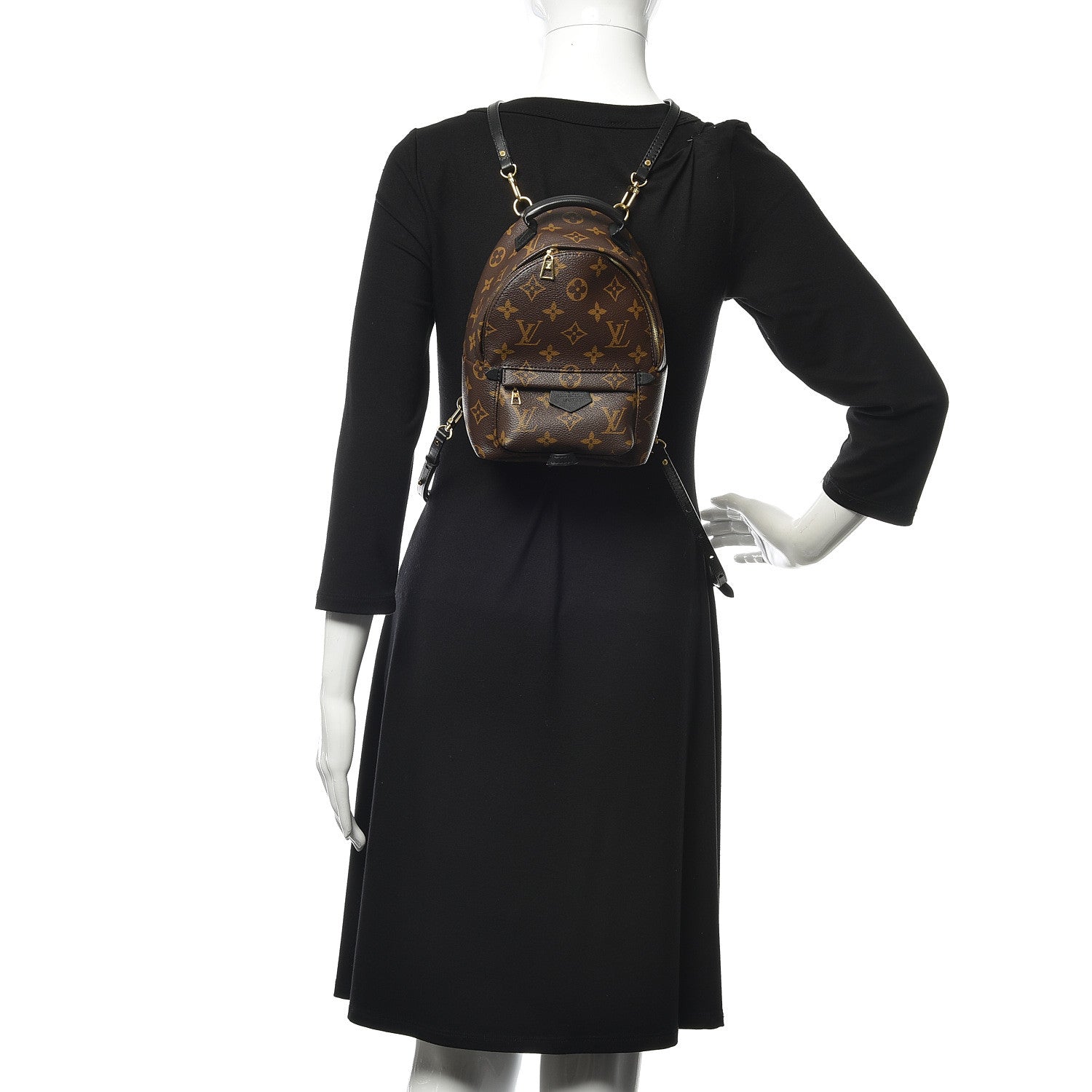 Louis Vuitton Monogram Palm Springs Backpack Mini 2 of 11