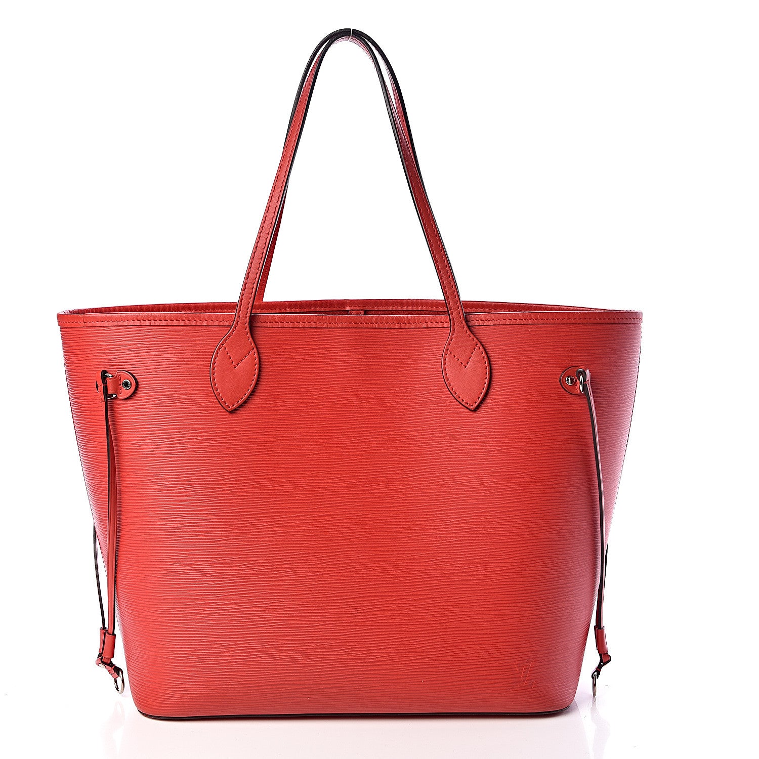 Louis Vuitton Epi Neverfull MM Coquelicot 3 of 13