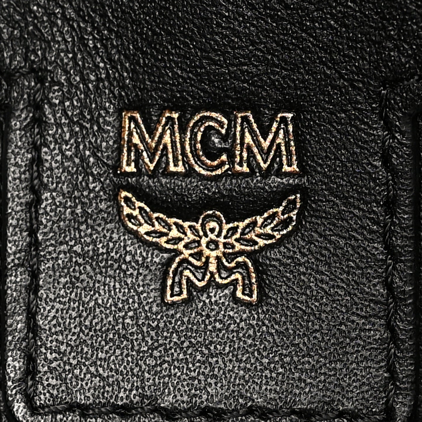 Visetos Medium Stark Logo Stripe Backpack Cognac Red