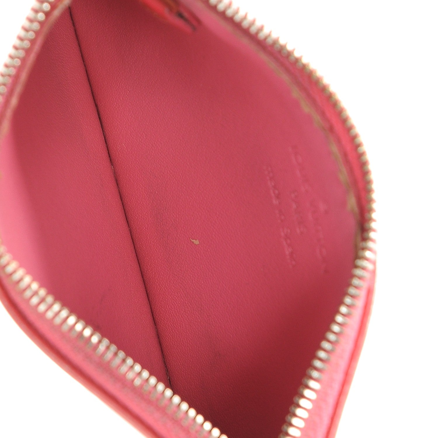 Louis Vuitton Vernis Key Pouch Framboise 5 of 9