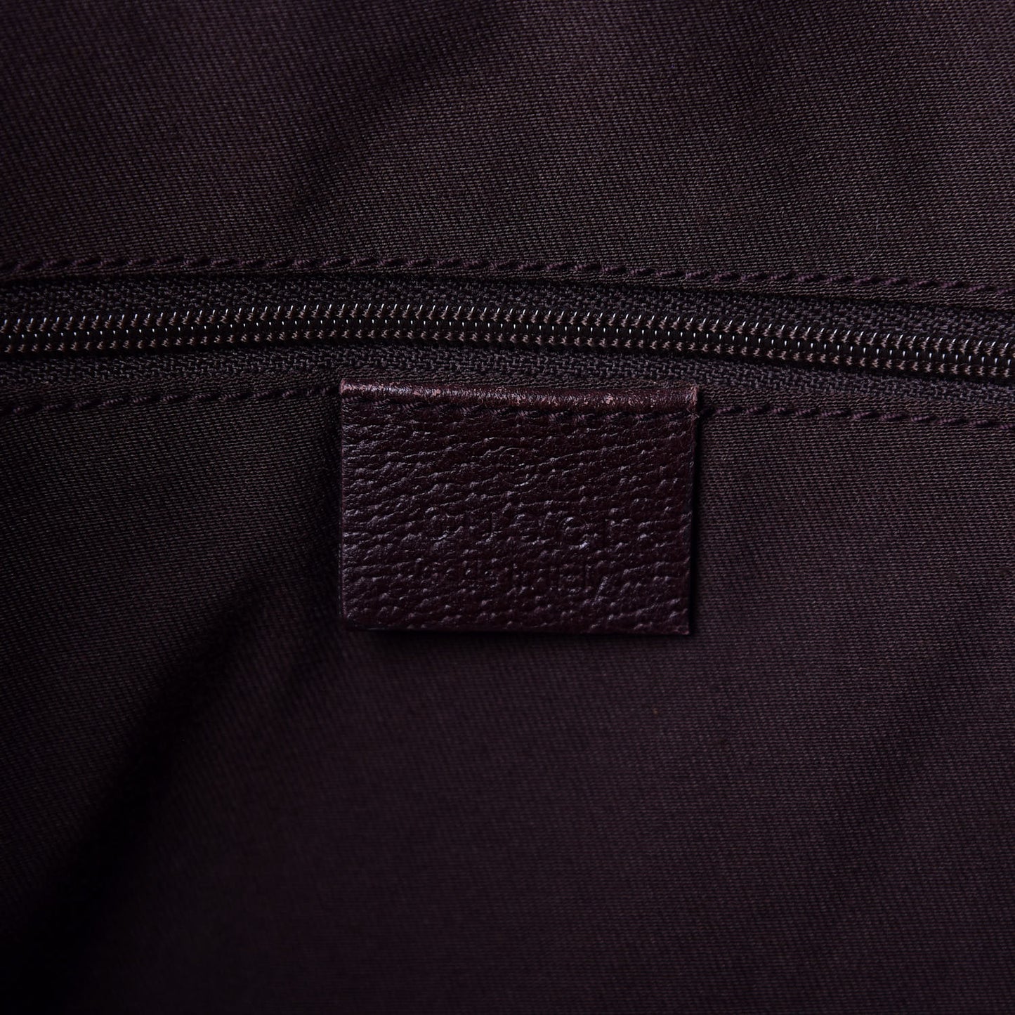 Monogram Medium Abbey Tote Dark Brown