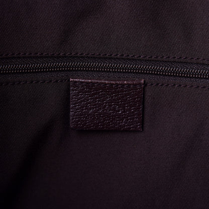 Gucci Monogram Medium Abbey Tote Dark Brown 7 of 9