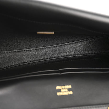 Balenciaga Smooth Calfskin Small Bel Air Clutch On Strap Black Black 5 of 12