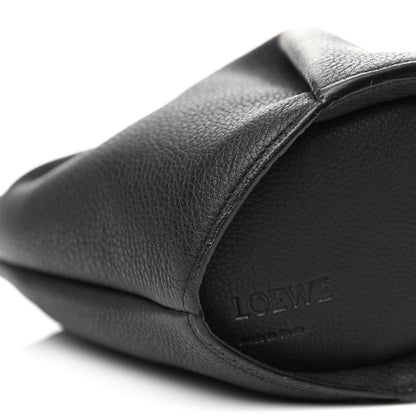 Loewe Calfskin Shearling Mini Bunny Crossbody Bag Black 9 of 9