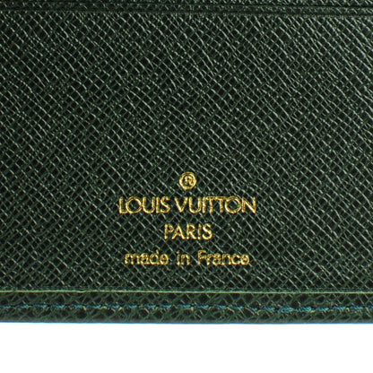 Louis Vuitton Taiga Mens Porte-Billets 3 Card Billfold Wallet Epicea 6 of 7