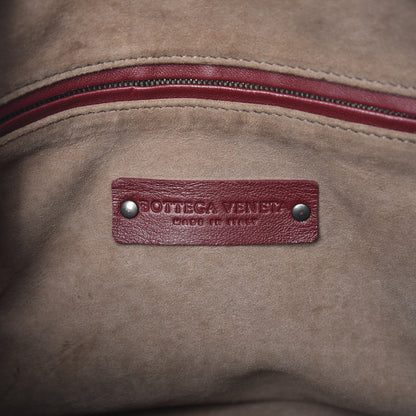 Bottega Veneta Nappa Intrecciato Crossbody Pillow Aubergine 6 of 9