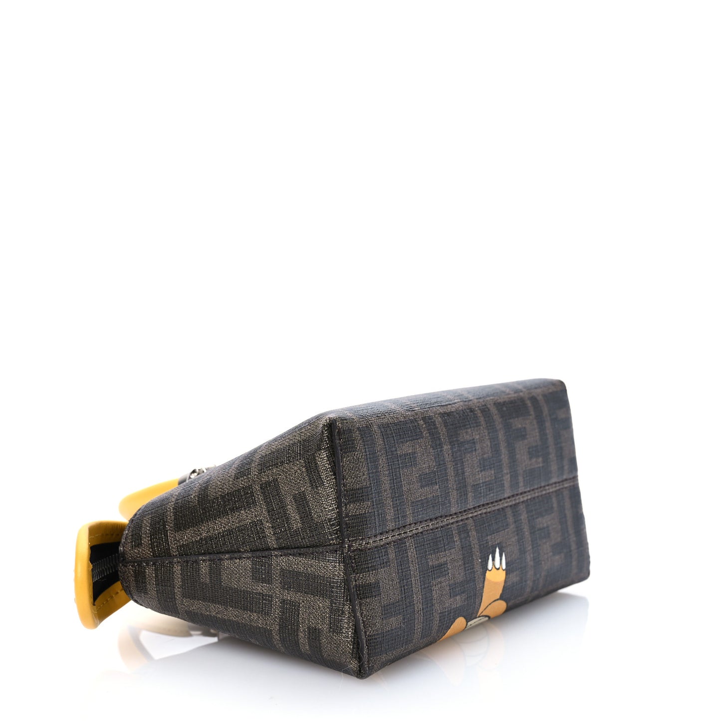 X FRGMT X POKEMON Glazed Fabric FF Pokemon Mini By The Way Top Handle Tobacco Moro Giallo Mimosa