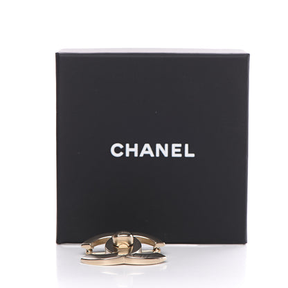 Chanel CC Turnlock Brooch Gold 5 of 5