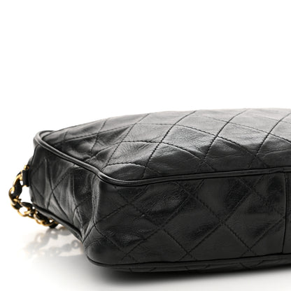 Chanel Lambskin Quilted Tassel Camera Case Black 9 of 10